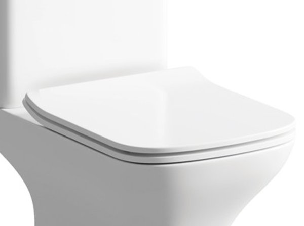 Purity Collection Forestglow Soft Close Toilet Seat - White