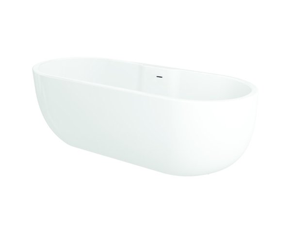 Trojan Alcora 1415 x 750mm Freestanding Double Ended Bath