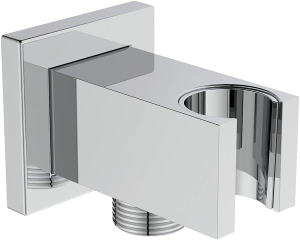 Ideal Standard Idealrain Square Shower Handset Elbow Bracket - Chrome