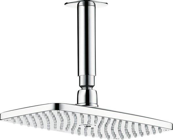 Hansgrohe Raindance E Overhead Shower 240 1jet with Ceiling Connector - Brushed Bronze