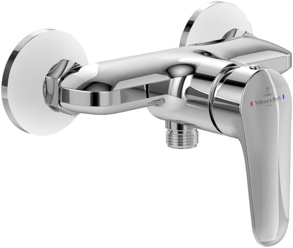 Villeroy & Boch O.Novo Start Single-Lever Shower Mixer - Chrome