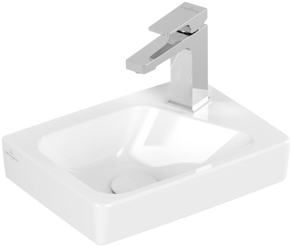 Villeroy & Boch Architectura 360mm Right Hand Basin with Overflow - White Alpin