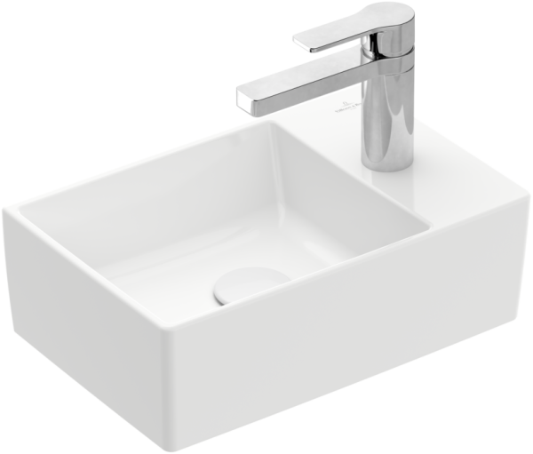 Villeroy & Boch Memento 2.0 400mm Cloakroom Basin - White Alpin