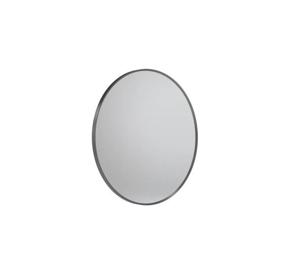 Tavistock Verge 600mm Round Mirror - Gunmetal