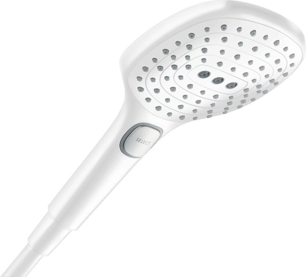 Hansgrohe Raindance Select E Hand Shower 120 3jet - Matt White