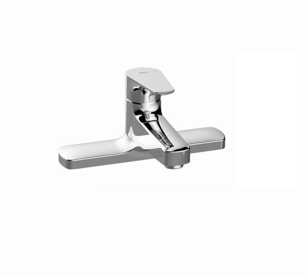 Roca Atlas Deck-Mounted Bath Filler - Chrome