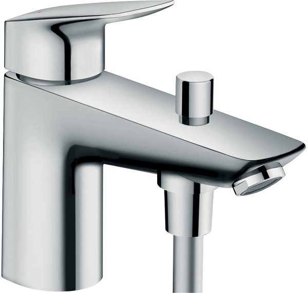 Hansgrohe Logis Single Lever Bath & Shower Mixer Monotrou - Chrome