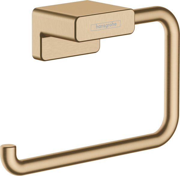 Hansgrohe Addstoris Roll Holder without Cover - Brushed Bronze