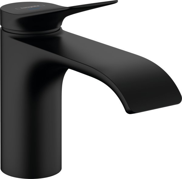 Hansgrohe Vivenis Pillar Tap 80 for Cold Water without Waste Set - Matt Black