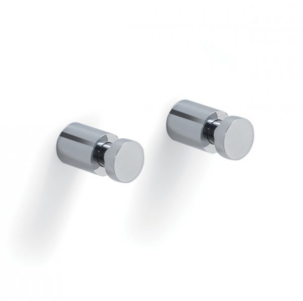 Origins Living Pin Hooks Short x2 - Chrome