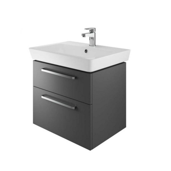 The White Space Scene 2 - Drawer Wall Hung Vanity Unit - 600mm Wide -