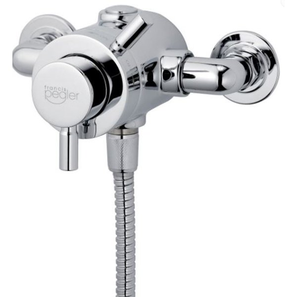 Francis Pegler Visio Dual Control Exposed Thermostatic Shower Valve ...