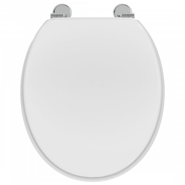 Ideal Standard Waverley White Toilet Seat | Bathroom Supplies Online