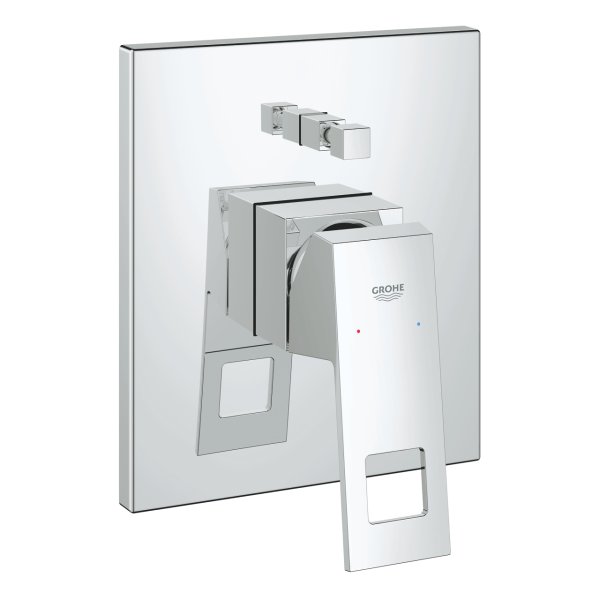 Grohe Eurocube Single-Lever Bath Mixer - Chrome