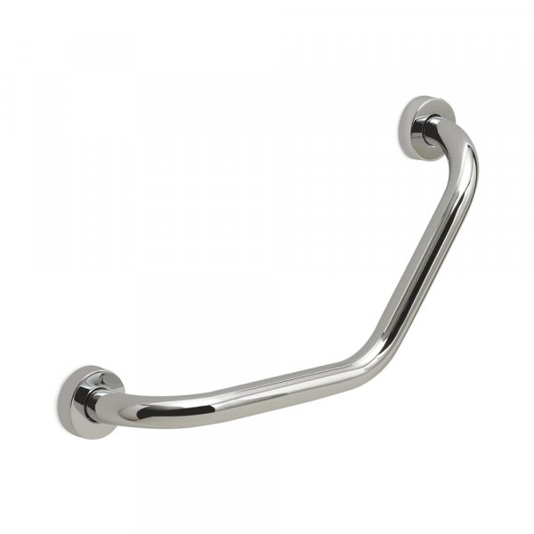 Origins Living Up Angled Grab Bar - Chrome