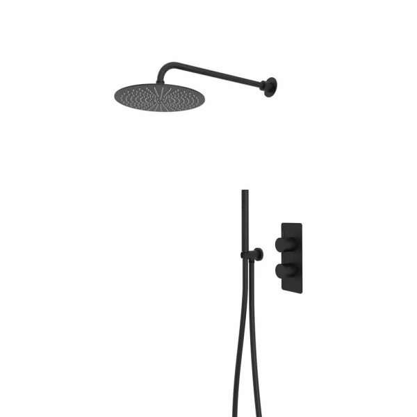 Tavistock Quantum Black Dual Function Shower System with Handset