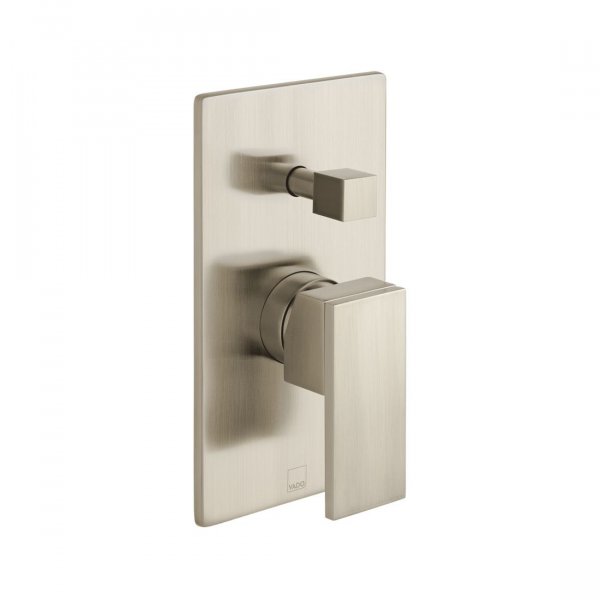 Vado Individual Notion 2 Outlet Manual Shower Valve With Diverter - Brushed Nickel