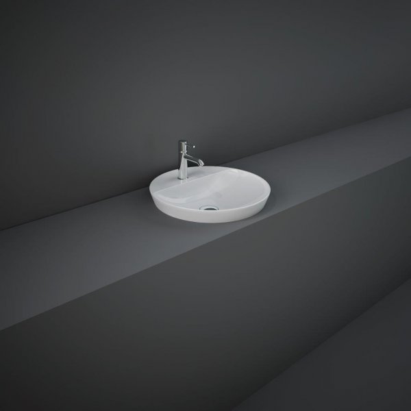 RAK Variant Round Drop-In Basin 42cm - Alpine White