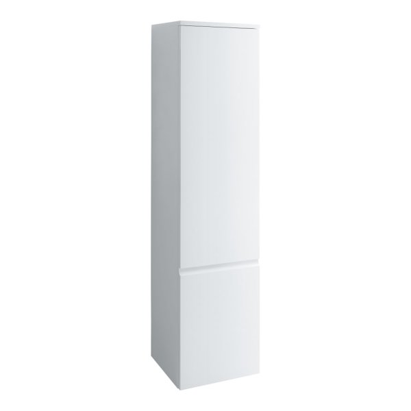 Laufen Pro S 350 x 1650mm 1 Door Tall Cabinet - Matt White