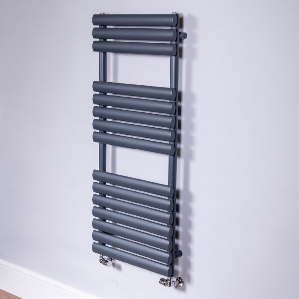 DQ Heating Cove TR 500 x 1200mm Towel Rail - Anthracite