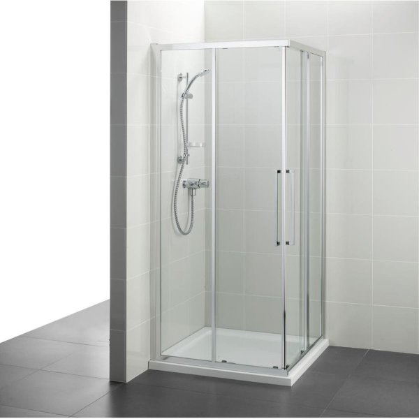 Ideal Standard Connect 2 800mm Corner Entry Enclosure - Chrome