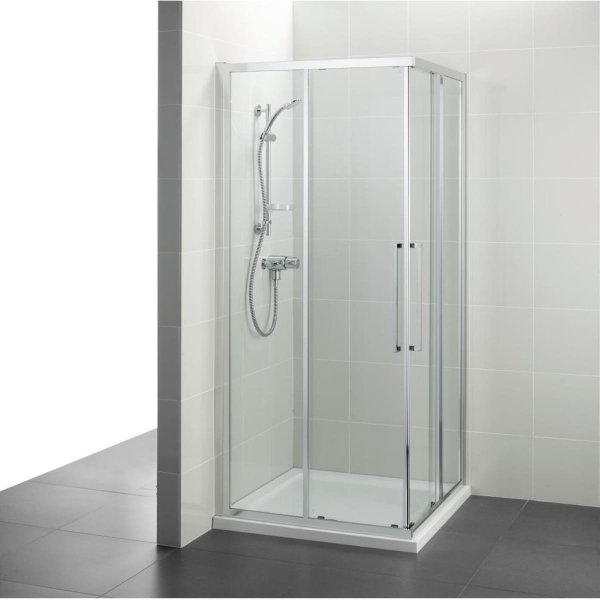 Ideal Standard Connect 2 900mm Corner Entry Enclosure - Chrome