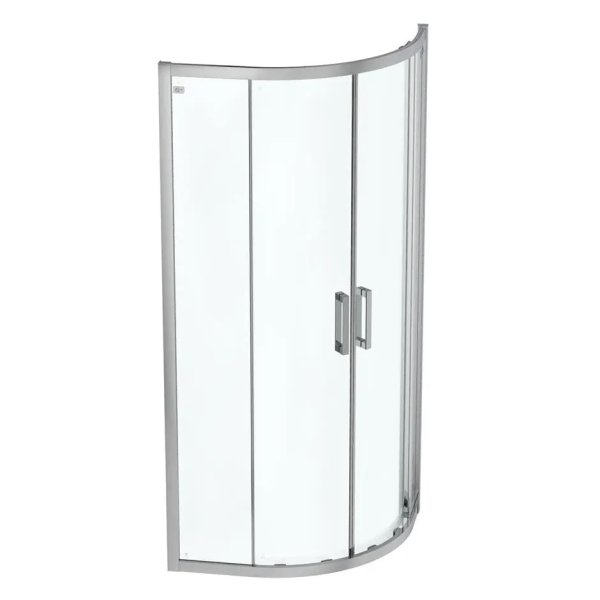 Ideal Standard Connect 2 900 x 760mm Offset Quadrant Enclosure - Chrome