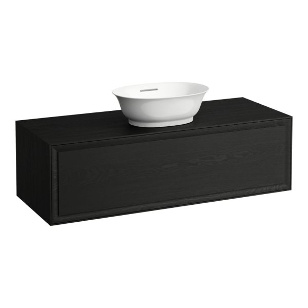 Laufen The New Classic 1200mm Drawer Element for Basin with One Drawer - Blacked Oak