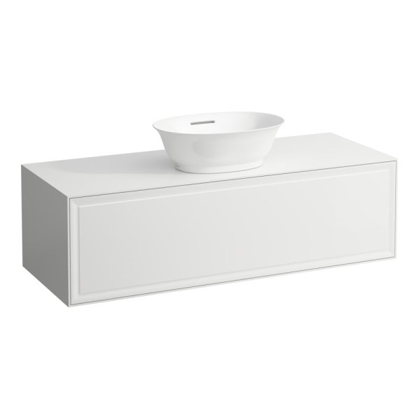 Laufen The New Classic 1200mm Drawer Element for Bowl with One Drawer - Gloss White