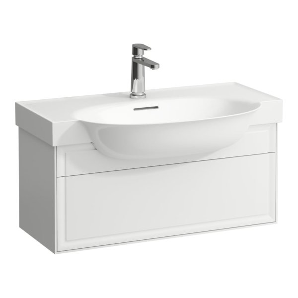 Laufen The New Classic 800mm Vanity Unit with One Drawer - Matt White