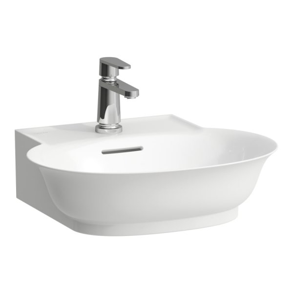 Laufen The New Classic 500mm Wall Hung Basin with 1 Tap Hole - White