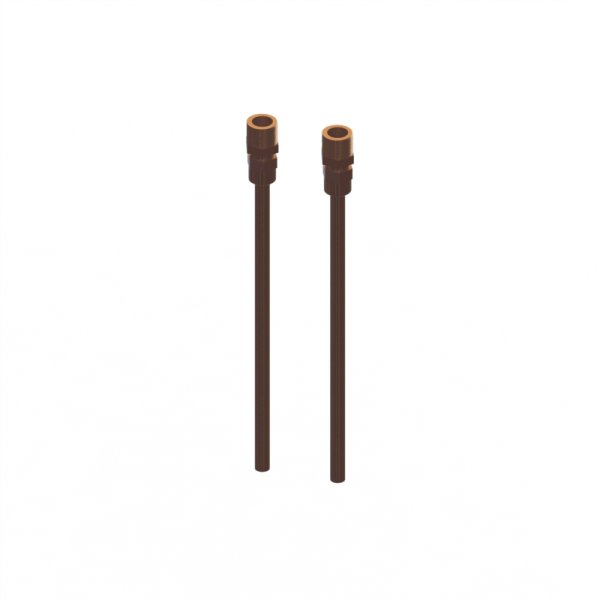 Abacus Basin Isolation Valve Extensions - Brushed Bronze