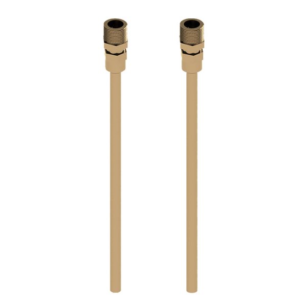 Abacus Basin Isolation Valve Extensions - Brushed Brass