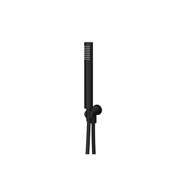 Abacus Round Handheld Shower Kit - Matt Black