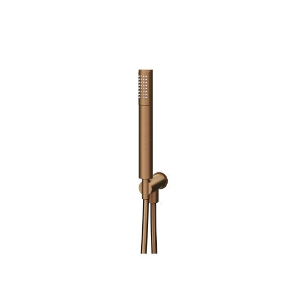 Abacus Round Handheld Shower Kit - Brushed Bronze