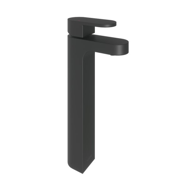 Abacus Ki Tall Mono Basin Mixer - Matt Black