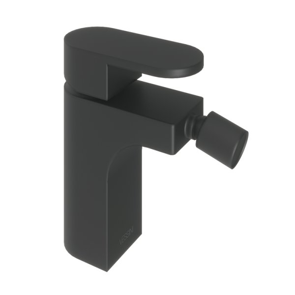 Abacus Ki Mono Bidet Mixer - Matt Black