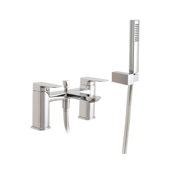 Abacus Logic Bath Filler Shower - Chrome