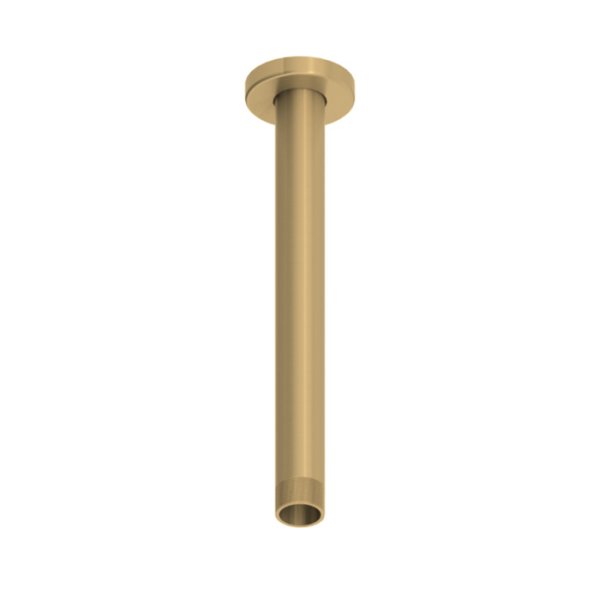 Abacus Emotion 250mm Round Fixed Ceiling Arm - Brushed Brass