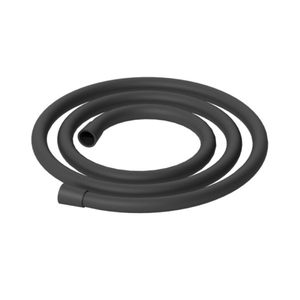 Abacus Emotion 1.25m PVC Shower Hose - Matt Black