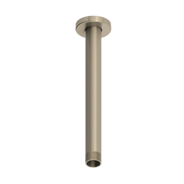 Abacus Emotion 250mm Round Fixed Ceiling Arm - Brushed Nickel