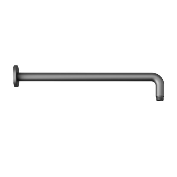 Abacus Emotion Round Fixed Wall Arm 380mm - Anthracite