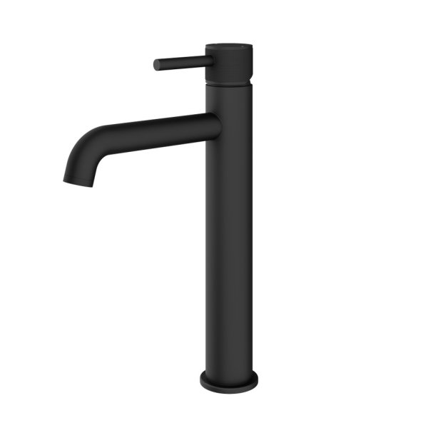 Abacus Iso Pro Tall Mono Basin Mixer - Matt Black