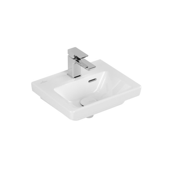 Villeroy & Boch Subway 3.0 370 x 305mm Wall-Hung Cloakroom Basin - White Alpin