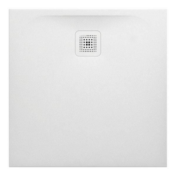 Laufen Pro Marbond White 900 x 900mm Square Shower Tray