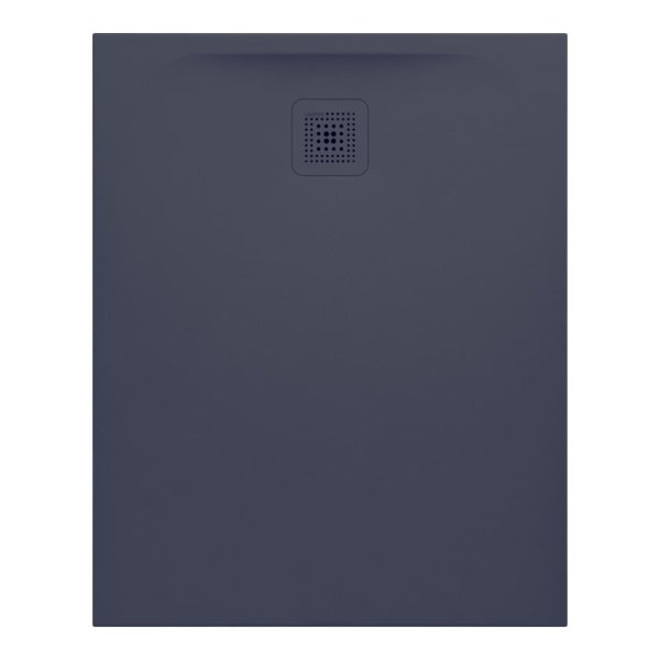 Laufen Pro Marbond Anthracite 1100 x 800mm Shower Tray (Drain on Short Side)