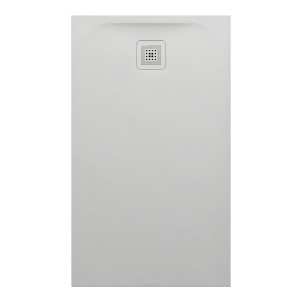 Laufen Pro Marbond Light Grey 1200 x 900mm Shower Tray (Drain on Short Side)