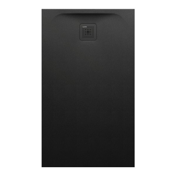 Laufen Pro Marbond Black 1200 x 900mm Shower Tray (Drain on Short Side)