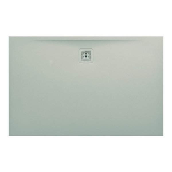 Laufen Pro Marbond Light Grey 1600 x 900mm Shower Tray (Drain on Long Side)