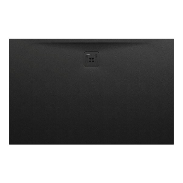 Laufen Pro Marbond Black 1800 x 900mm Shower Tray (Drain on Long Side)